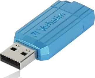 Verbatim Store 'n' Go PinStripe USB-minne 128 GB USB 2.0 Blå