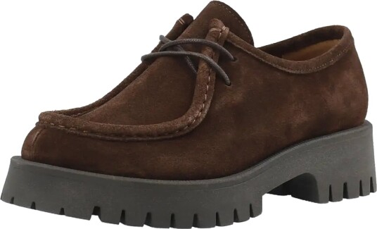Bianco Bialeo Moc Toe Shoe Suede   Brown   37