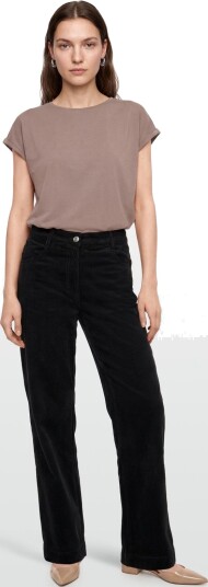Maison Kitsune 5 Pockets Flared Pants Black 34