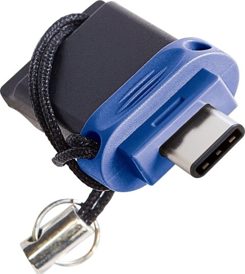 Verbatim 49966 USB-minnepenn 32 GB USB Type-A / USB Type-C 3.2 Gen 1 (3.1 Gen 1) svart blå sølv VER35124