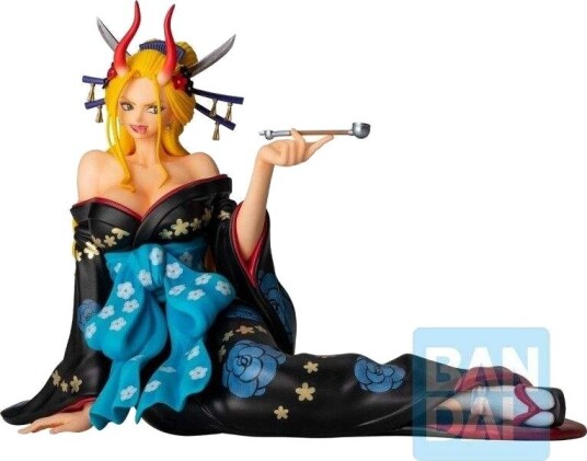 Northix One Piece Black Maria Ichibansho-figur 15 cm samleobjekt