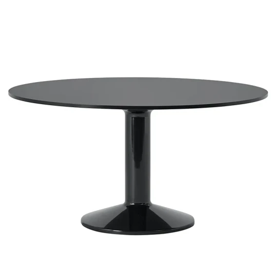 Muuto Midst spisebord 140 cm Black Nanolaminate Black Muuto Midst spisebord 140 cm Black Nanolaminate Black