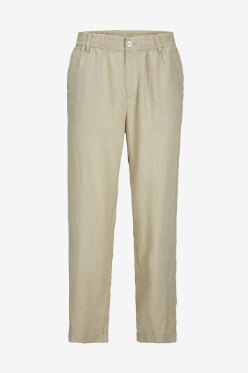 Jack & Jones Chinos jpstKarl jjLawrence Linen Chino SN Brun