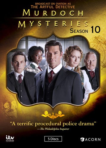 Murdoch Mysteries: Season 10 DVD Murdoch Mysteries: Season 10 DVD