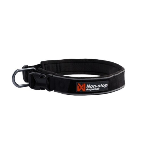 Non-Stop Dogwear Roam Collar Polstret Hundehalsbånd Small Svart