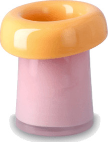 Holmegaard Soma vase 16,5 cm pink/orange Holmegaard Soma vase 16,5 cm pink/orange