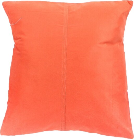 Tc Home Silkefløyelpute oransje putetrekk 45 x 45 cm
