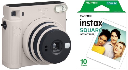 Fujifilm Instax Square SQ1 polaroidkamera (hvit) Fujifilm Instax Square SQ1 polaroidkamera (hvit)