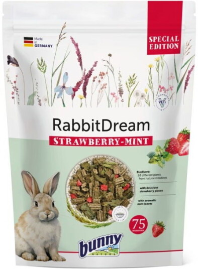 Bunny Nature Kanin Dream Jordbær & Mynte 1.5 kg