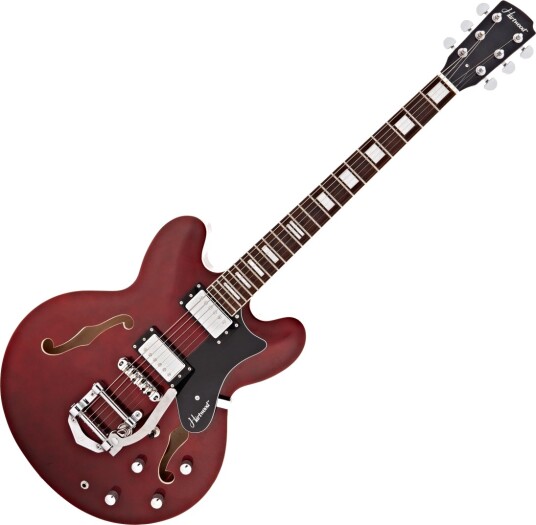 Hartwood Revival Semiakustisk Gitar Jet Black Hartwood Revival Semiakustisk Gitar Jet Black