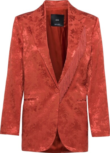 Mango | Jacquard Blazer | XXS