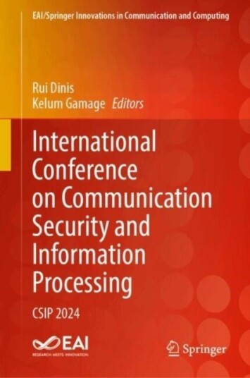 International Conference on Communication Security and Information Processing International Conference on Communication Security and Information Processing