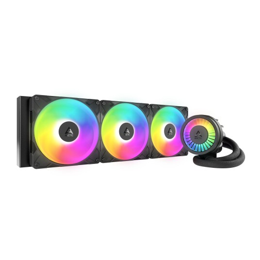 Arctic Liquid Freezer III Pro 420 A-RGB CPU Vannkjøler Radiator 420 mm Svart Arctic Liquid Freezer III Pro 420 A-RGB CPU Vannkjøler Radiator 420 mm Svart