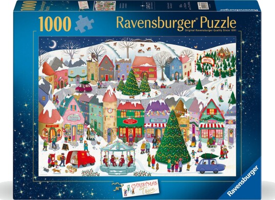 Ravensburger Christmas Town 1000P Multi/patterned ONE SIZE Ravensburger Christmas Town 1000P Multi/patterned ONE SIZE