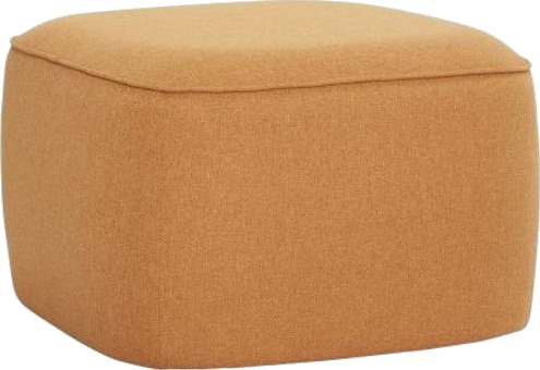 Hübsch Puff Oransje Polyester OEKO-TEX
