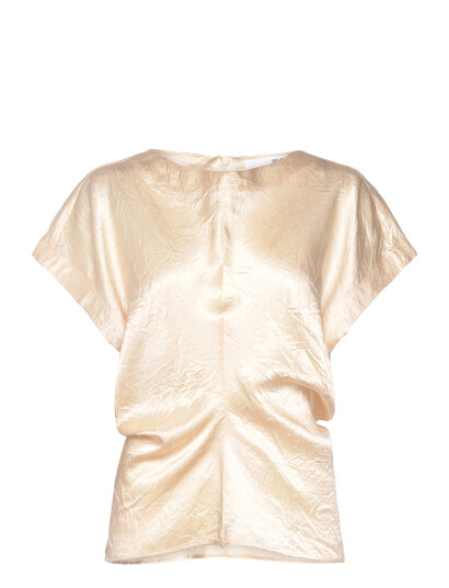 Selected Slfelise Ss Top - Yellow - 34