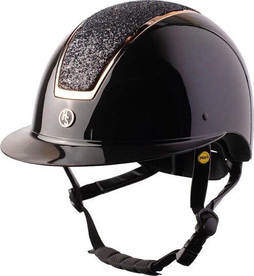 HANSBO SPORT HS Hjelm MIPS Vision  - Golden Chrome (M (55-57 cm))