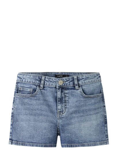 LMTD Nlfbli Dnm Lw Flap Shorts   Blue   152