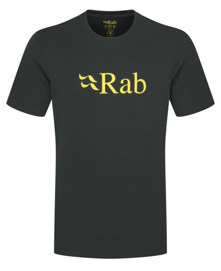 Rab Stance Logo Tee Beluga/pollen X Large