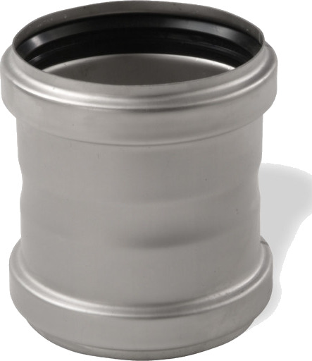 ACO 50 mm avløpshylse i rustfritt stål dobbel AISI 304 stainless