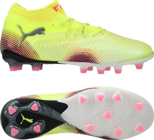 PUMA Future 8 Ultimate Ag Audacity Gul/PUMA Svart/solen Slo Til Kvinner Kunstgress (Ag) størrelse 37½