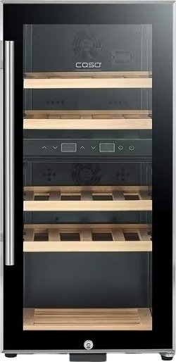 Caso WineComfort 24 flasker svart Caso WineComfort 24 flasker svart