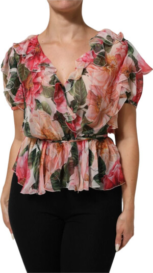 Dolce & Gabbana Dame Bluser & Skjorter Flerfarget M, Dolce & Gabbana Dame Bluser & Skjorter Flerfarget M,