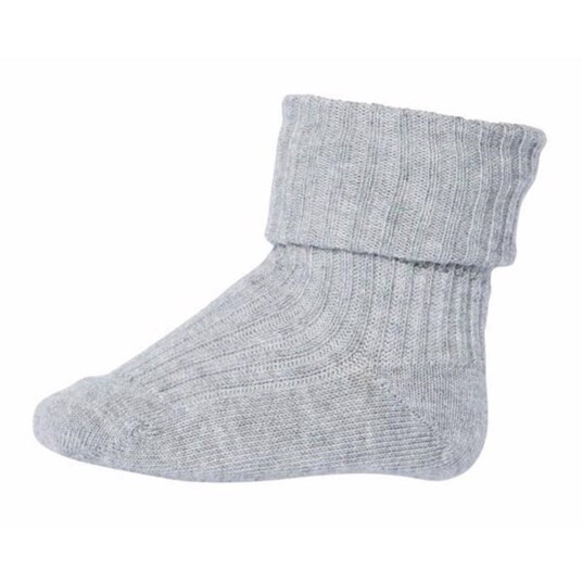 MP 533 Cotton Rib 491 Grey Melange 22-24