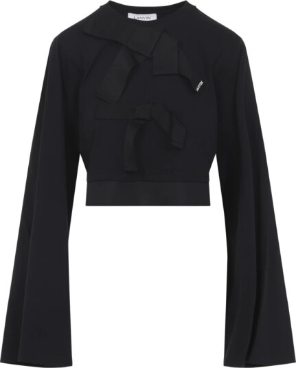 Lanvin Dame Bluser & Skjorter Svart M, Lanvin Dame Bluser & Skjorter Svart M,