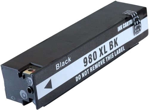 Erstatningsblekk for D8J10A (980) Blekkpatron svart for HP
