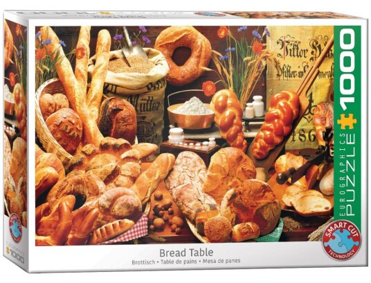 Eurographics Puslespill 1000 Brikker Bread Table