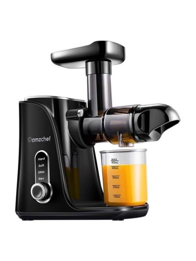 AMZCHEF GM3001 BK slow speed juicer black
