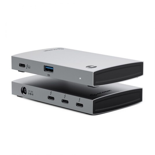 ALOGIC Thunderbolt 4 BLAZE Compact Hub Triple Thunderbolt Outputs USB-hub