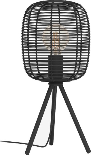 EGLO Bordlampe Rinroe Svart Bordlamper