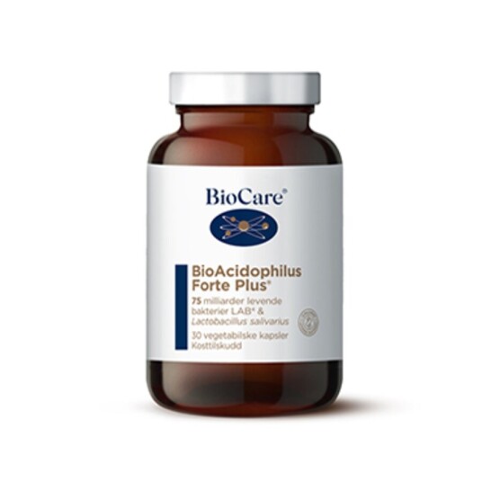 Biocare bio acidophilus forte plus 30 kap Biocare bio acidophilus forte plus 30 kap