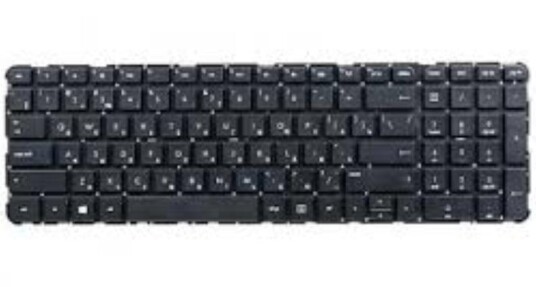 HP KEYBOARD ISK/PT BLK W8 INTL