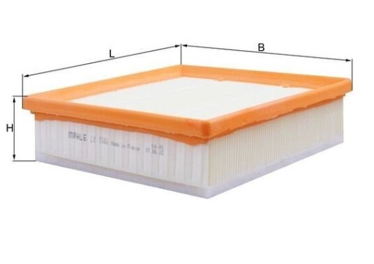 Luftfilter KNECHT LX 1846 Luftfilter KNECHT LX 1846