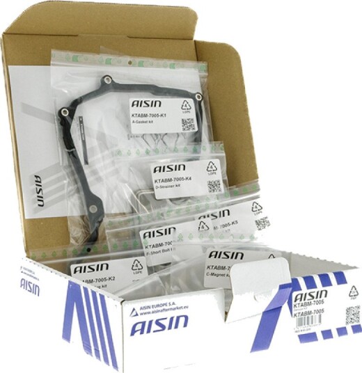 Hydraulisk filtersett, automatgir AISIN KTABM-7005