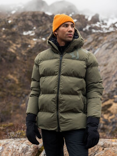Twentyfour Aurora Arctic Puffer Grønn 2XL