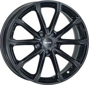 MAK DaVinci Dark 7x17 5/112 ET45 B57.1