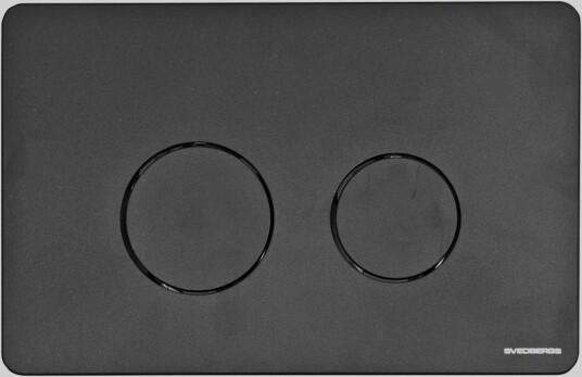 Svedbergs Trykkplate 25x16 cm, Sort