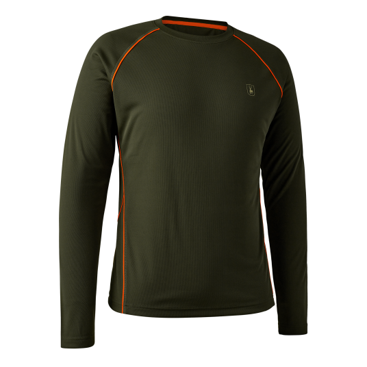 Deerhunter Chamois L/S T skjorte Herre Forest Green 2XL
