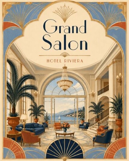 Plakat Grand Salon Hotel Riviera