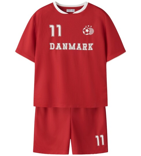Name It Shorts Sett   NknHiteam   Ekte rød   Name It   11 12 år 146 152   Shorts