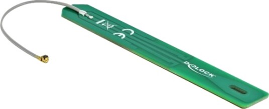Delock Antenne Pcb Smart Home Lpwan 2 Dbi Innendørs Intern Klebemontering