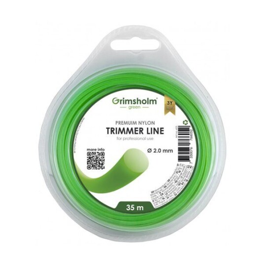 Grimsholm Trimmertråd rund 2,0 mm 35 m Grimsholm Trimmertråd rund 2,0 mm 35 m