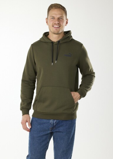 Ess Rebel Hoodie Fl Dark Olive 2xl  Hoodies