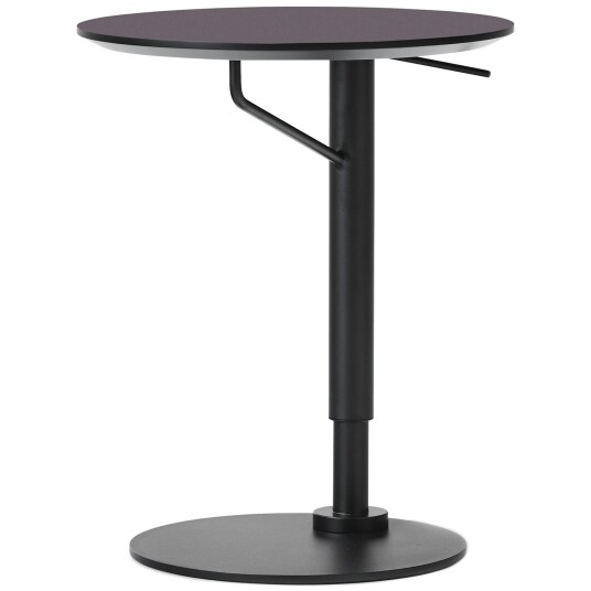 Audo Copenhagen Branch sidebord Ø45 cm Brushed steel