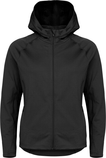 Hellner Tech Fleece Hood Wmn Black Beauty XS Hellner Tech Fleece Hood Wmn Black Beauty XS