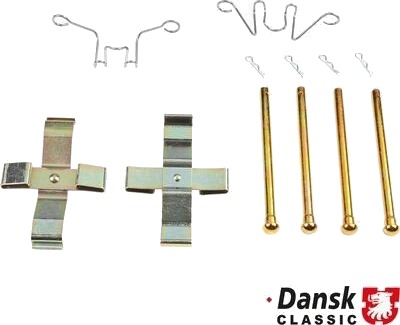 Monteringssett, bremseklosser JP GROUP 1664000110